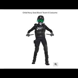 Bye Halloween costume! Navy seal black team 6!